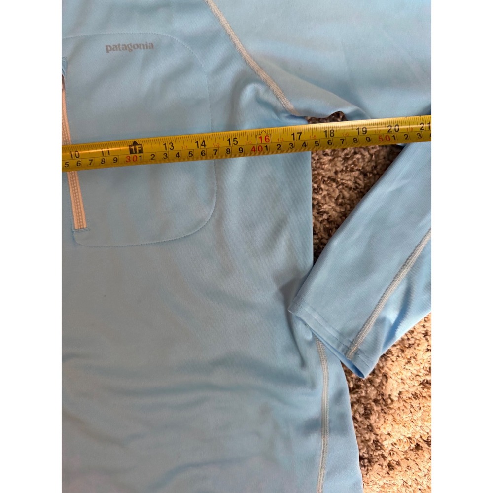 Patagonia Mens Capilene Thermal Weight Long Sleeve Shirt Blue S STY52647SP16 - Picture 5 of 9